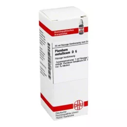 PLUMBUM METALLICUM D 6 Razrjeđenje, 20 ml