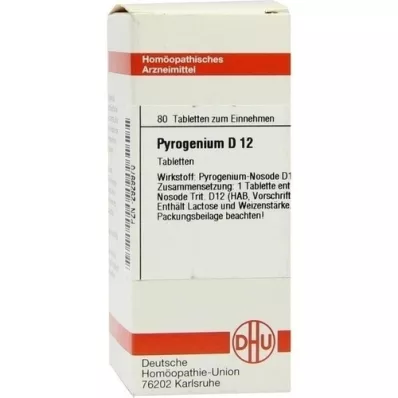 PYROGENIUM D 12 tableta, 80 kom