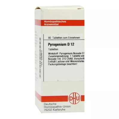 PYROGENIUM D 12 tableta, 80 kom PYROGENIUM D 12 tableta, 80 kom
