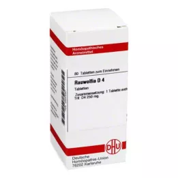 RAUWOLFIA D 4 tablete, 80 kom