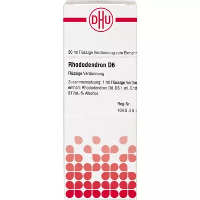 RHODODENDRON D 6 Razrjeđenje, 50 ml