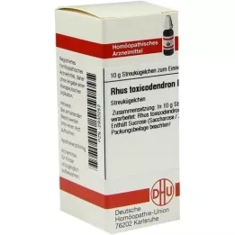 RHUS TOXICODENDRON D 200 globula, 10 g