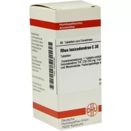 RHUS TOXICODENDRON C 30 tableta, 80 kom