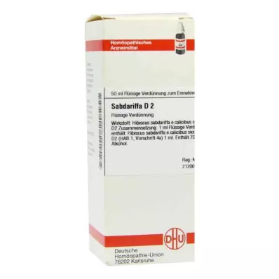 SABDARIFFA D 2 Razrjeđenje, 50 ml