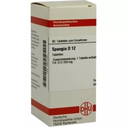 SPONGIA D 12 tableta, 80 kom