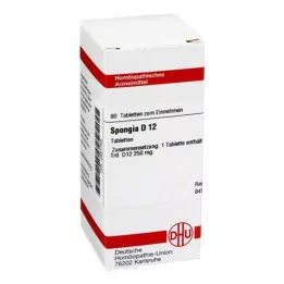 SPONGIA D 12 tableta, 80 kom