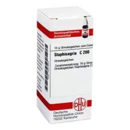 STAPHISAGRIA C 200 globule, 10 g