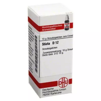 STICTA D 12 globula, 10 g