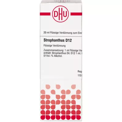 STROPHANTHUS D 12 Razrjeđenje, 20 ml