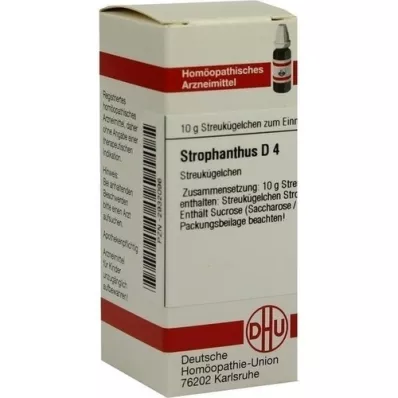 STROPHANTHUS D 4 globule, 10 g