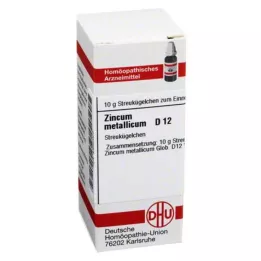 ZINCUM METALLICUM D 12 globula, 10 g
