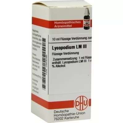 LYCOPODIUM LM III Razrjeđenje, 10 ml