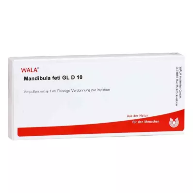 MANDIBULA feti GL D 10 ampula, 10X1 ml
