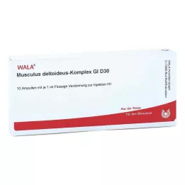 MUSCULUS DELTOIDEUS Complex GL D 30 ampula, 10X1 ml