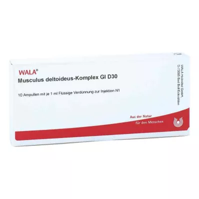MUSCULUS DELTOIDEUS Complex GL D 30 ampula, 10X1 ml
