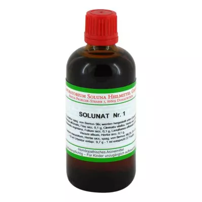 SOLUNAT No.1 kapi, 100 ml SOLUNAT No.1 kapi, 100 ml