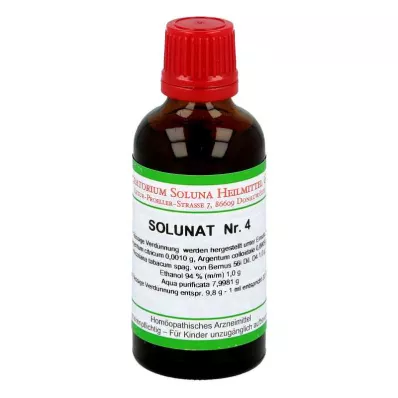 SOLUNAT br.4 kapi, 50 ml SOLUNAT br.4 kapi, 50 ml