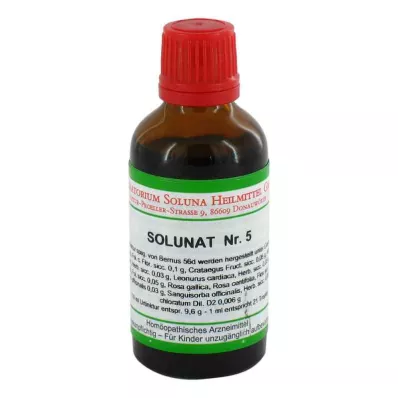 SOLUNAT Br.5 kapi, 50 ml SOLUNAT Br.5 kapi, 50 ml