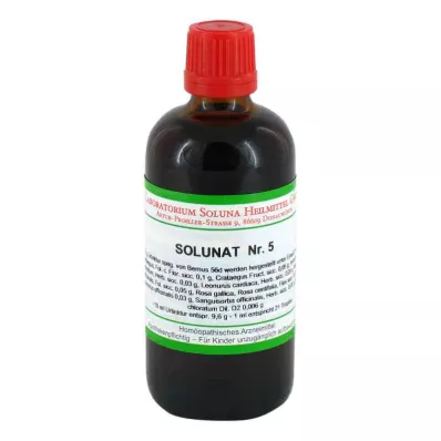 SOLUNAT Br.5 kapi, 100 ml SOLUNAT Br.5 kapi, 100 ml