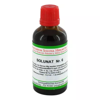 SOLUNAT br.6 kapi, 50 ml SOLUNAT br.6 kapi, 50 ml