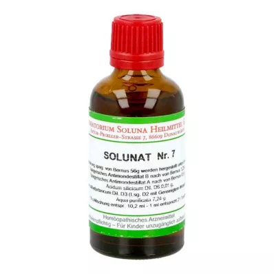 SOLUNAT br.7 kapi, 50 ml SOLUNAT br.7 kapi, 50 ml