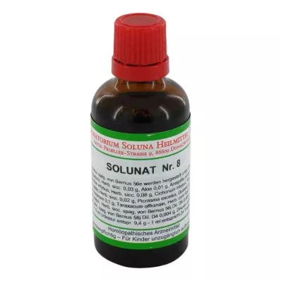 SOLUNAT br.8 kapi, 50 ml SOLUNAT br.8 kapi, 50 ml