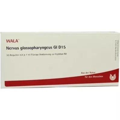 NERVUS GLOSSOPHARYNGEUS GL D 15 ampula, 10X1 ml