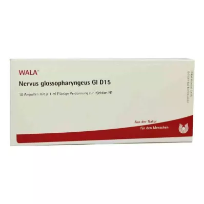 NERVUS GLOSSOPHARYNGEUS GL D 15 ampula, 10X1 ml NERVUS GLOSSOPHARYNGEUS GL D 15 ampula, 10X1 ml