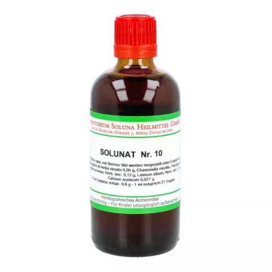 SOLUNAT br.10 kapi, 100 ml