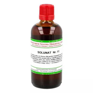 SOLUNAT br.11 kapi, 100 ml