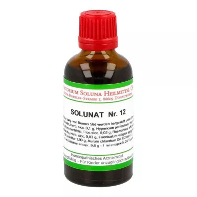 SOLUNAT br.12 kapi, 50 ml SOLUNAT br.12 kapi, 50 ml
