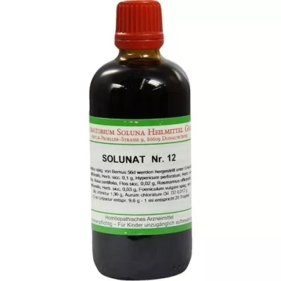 SOLUNAT br.12 kapi, 100 ml