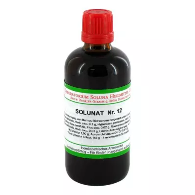 SOLUNAT br.12 kapi, 100 ml SOLUNAT br.12 kapi, 100 ml