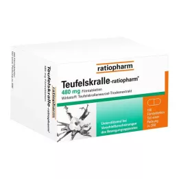 TEUFELSKRALLE-RATIOPHARM Filmom obložene tablete, 100 kom