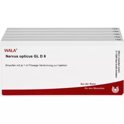 NERVUS OPTICUS GL D 6 ampula, 50X1 ml