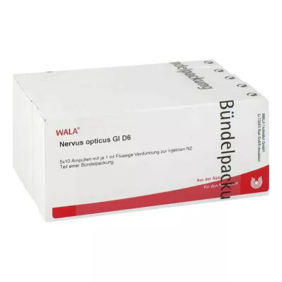 NERVUS OPTICUS GL D 6 ampula, 50X1 ml