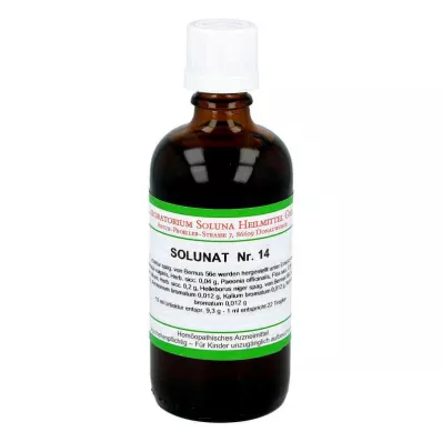 SOLUNAT br.14 kapi, 100 ml