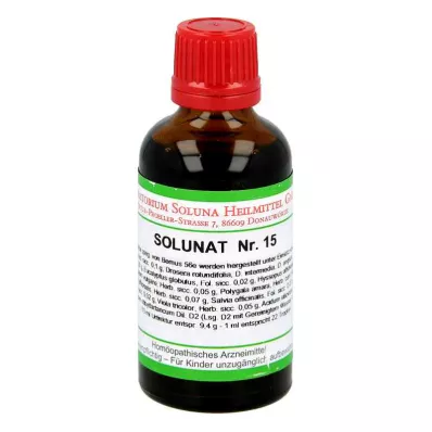 SOLUNAT br.15 kapi, 50 ml