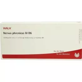 NERVUS PHRENICUS GL D 6 ampula, 10X1 ml