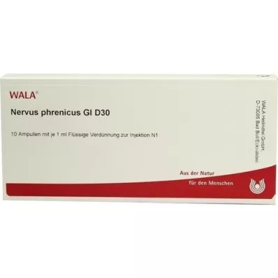 NERVUS PHRENICUS GL D 30 ampula, 10X1 ml