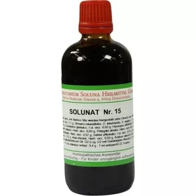 SOLUNAT br.15 kapi, 100 ml