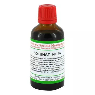 SOLUNAT br.16 kapi, 50 ml