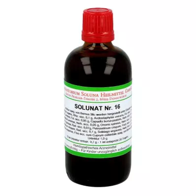 SOLUNAT br.16 kapi, 100 ml SOLUNAT br.16 kapi, 100 ml