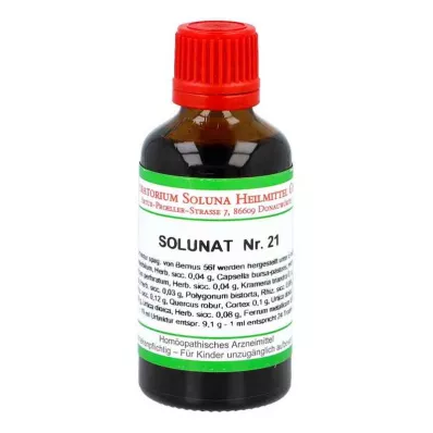 SOLUNAT br.21 kapi, 50 ml SOLUNAT br.21 kapi, 50 ml