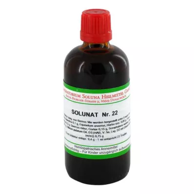 SOLUNAT br.22 kapi, 100 ml
