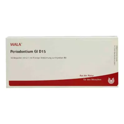 PERIODONTIUM GL D 15 ampula, 10X1 ml PERIODONTIUM GL D 15 ampula, 10X1 ml