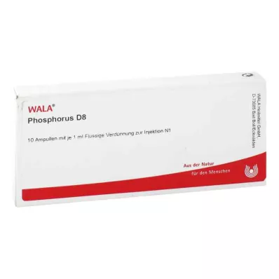 PHOSPHORUS D 8 ampula, 10X1 ml