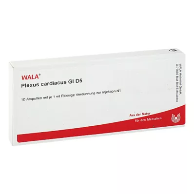 PLEXUS CARDIACUS GL D 5 ampula, 10X1 ml PLEXUS CARDIACUS GL D 5 ampula, 10X1 ml