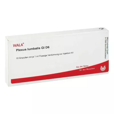 PLEXUS LUMBALIS GL D 6 ampula, 10X1 ml