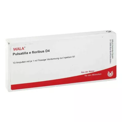 PULSATILLA E floribus D 4 ampule, 10X1 ml